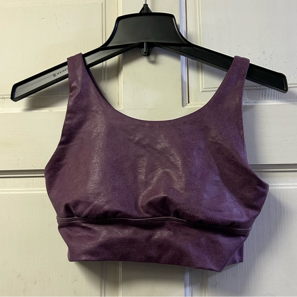 Offline by Aerie purple stretch medium support Sports Bra